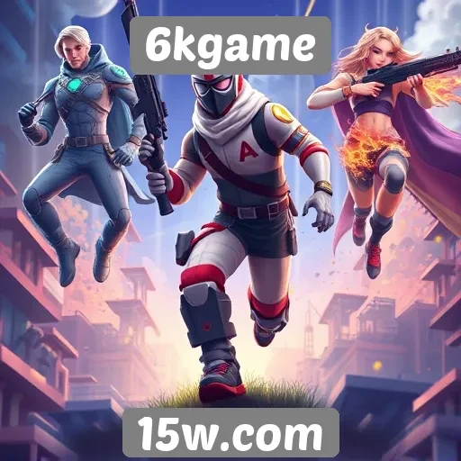 6kgame apresenta novos títulos de jogos em sua plataforma
